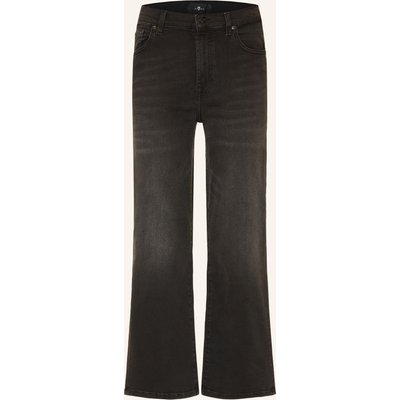 7 For All Mankind Jeans Cropped Alexa Straight Fit schwarz