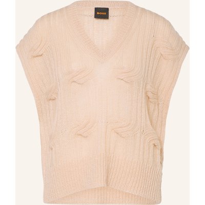 Boss Pullunder Famaena Mit Mohair orange