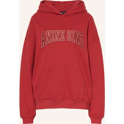Anine Bing Hoodie Harvey rot
