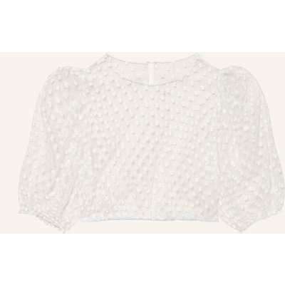 Heimatglück Tracht Dirndlbluse Flora weiss