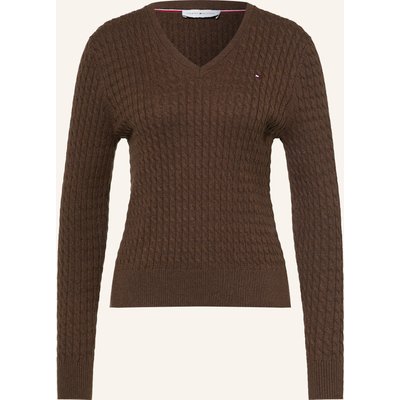 Tommy Hilfiger Pullover braun