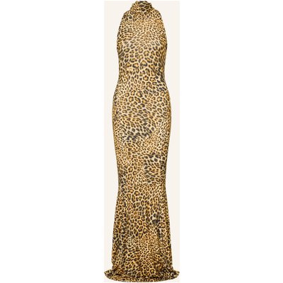 Norma Kamali Jerseykleid braun