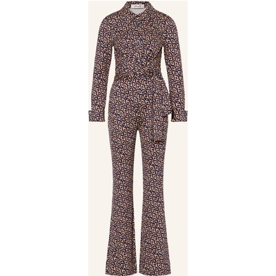 Diane Von Furstenberg Jumpsuit Michele Aus Jersey beige