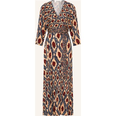 Diane Von Furstenberg Kleid Ivara In Wickeloptik Mit 3/4-Arm beige