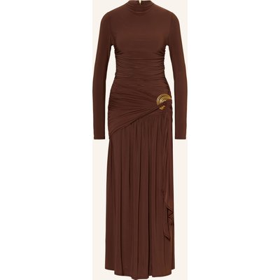 Aje. Jerseykleid Selah braun