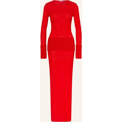 Alaïa Strickkleid rot