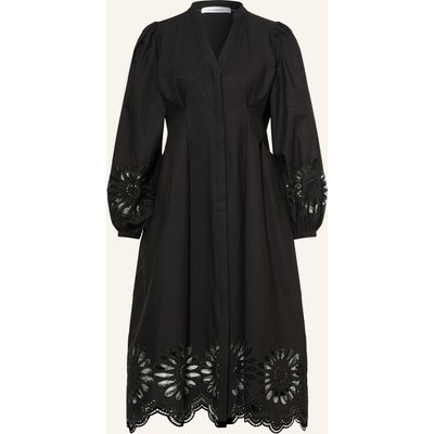 Co'couture Kleid Melisecc Mit Spitze schwarz