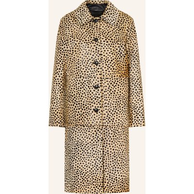 Róhe Ledermantel beige