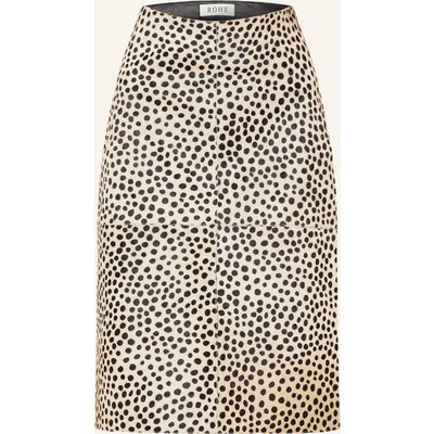 Róhe Lederrock beige