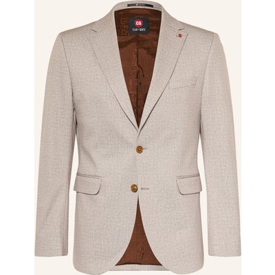 Cg - Club Of Gents Anzugsakko Cg Colvin Slim Fit Aus Jersey beige