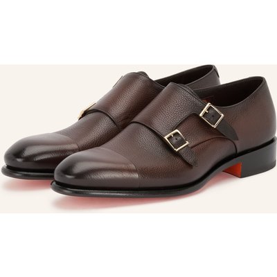 Santoni Double-Monks braun