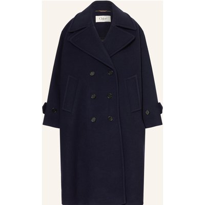 Chloé Cabanmantel blau