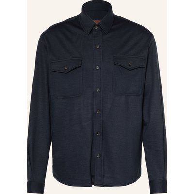 Cruna Jersey-Overjacket Saka blau
