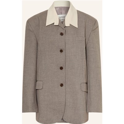 Source Unknown Blazer grau