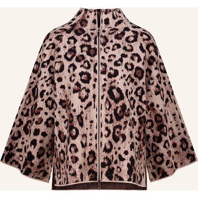 Monari Strickjacke Mit Schmucksteinen beige