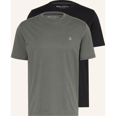 Marc O'polo 2er-Pack T-Shirts schwarz