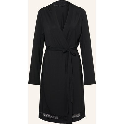 Triumph Damen-Morgenmantel Comfort Allure schwarz