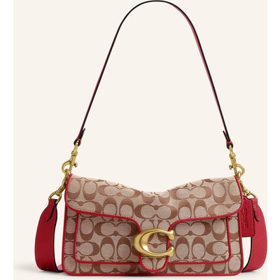Coach Schultertasche Tabby braun