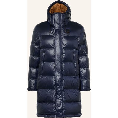 Blauer Steppmantel Aldrich blau
