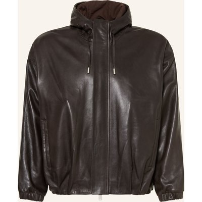 Arma Lederblouson Lark braun