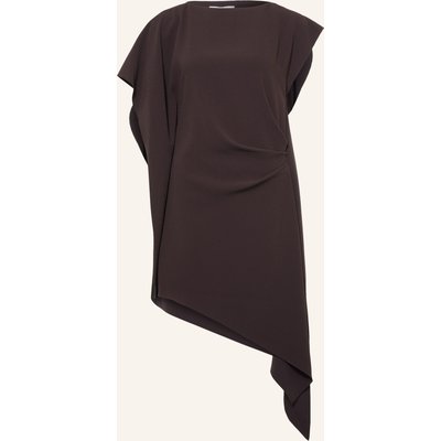 Reiss Kleid Athena Mit Volants rot