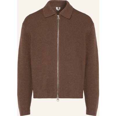 Arket Strickjacke braun