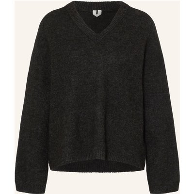 Arket Pullover Mit Alpaka grau