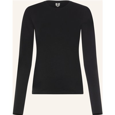 Arket Longsleeve schwarz