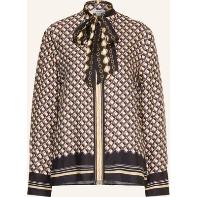 Reiss Satinbluse Carmine Mit Abnehmbarer Schluppe gold