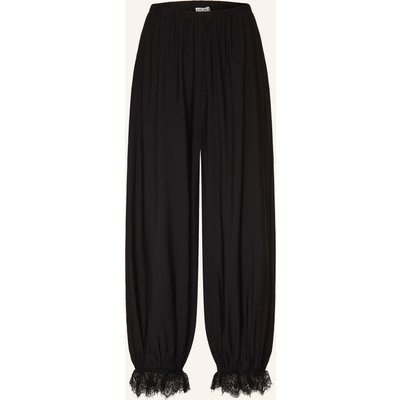 Ichi Hose Ihtullan Mit Spitze schwarz