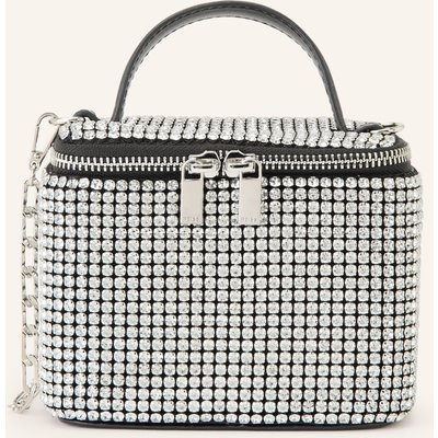 Reiss Handtasche Nova Mini Mit Schmucksteinen silber