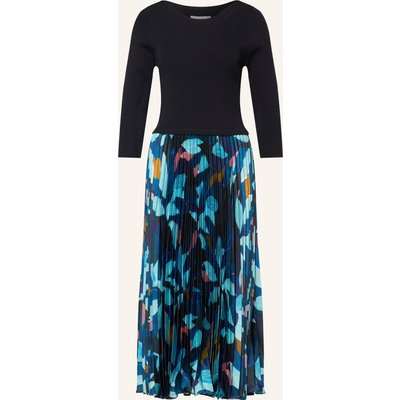 Phase Eight Kleid Riley Im Materialmix Mit 3/4-Arm schwarz