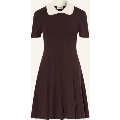 Claudie Pierlot Strickkleid Mit Abnehmbarem Kragen rot