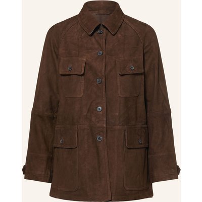 Allsaints Lederjacke Roiya braun