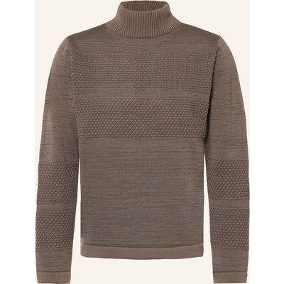 S. N. S. Herning Pullover braun