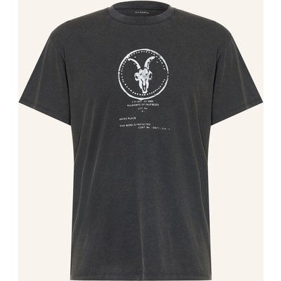 Allsaints T-Shirt Tier Hale grau