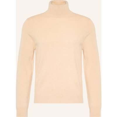 Sandro Rollkragenpullover Aus Cashmere beige