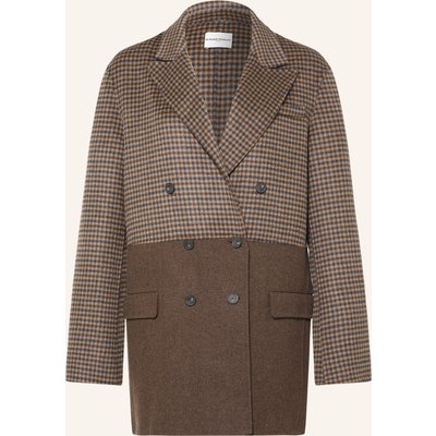 Claudie Pierlot Wollmantel braun