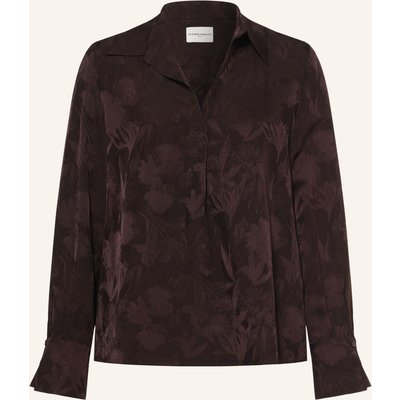 Claudie Pierlot Blusenshirt Aus Jacquard braun