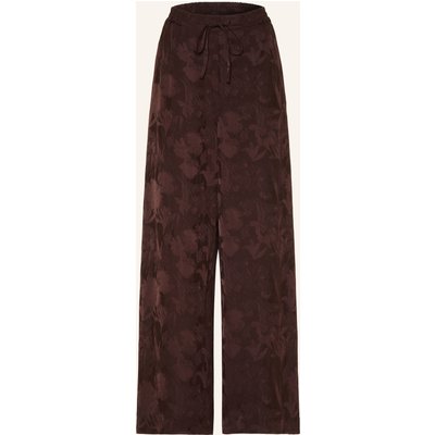 Claudie Pierlot Jacquard-Hose braun