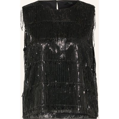 Someday Blusentop Zhiny Mit Pailletten schwarz