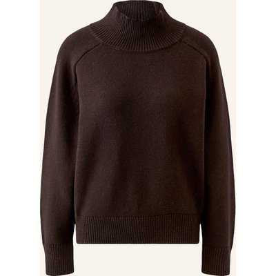 Oui Pullover braun
