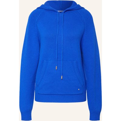 Maje Strick-Hoodie blau
