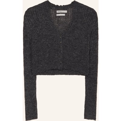 Allsaints Strickjacke Mabel Mit Alpaka grau