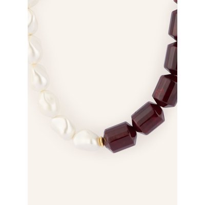 Vanessa Baroni Halskette Barrel Pearl rot
