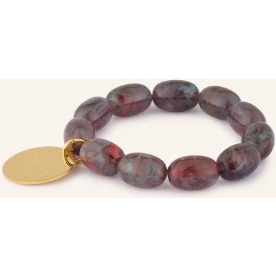 Vanessa Baroni Armband Olive Flex grau