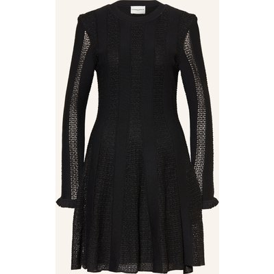 Claudie Pierlot Strickkleid Mit Glitzergarn schwarz