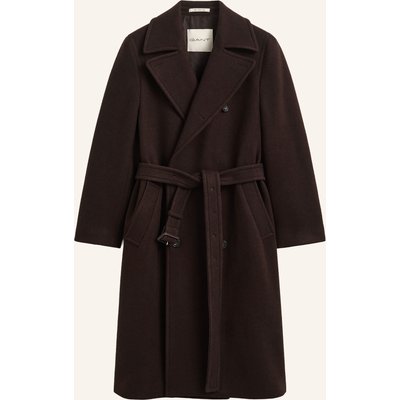 Gant Wollmantel braun