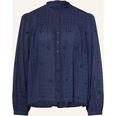 Ba&Sh Bluse Melody Mit Spitze blau
