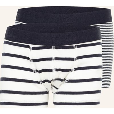 Petit Bateau 2er-Pack Boxershorts blau